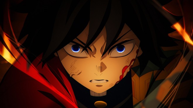 Giyu Tomioka featuring Demon Slayer Mark